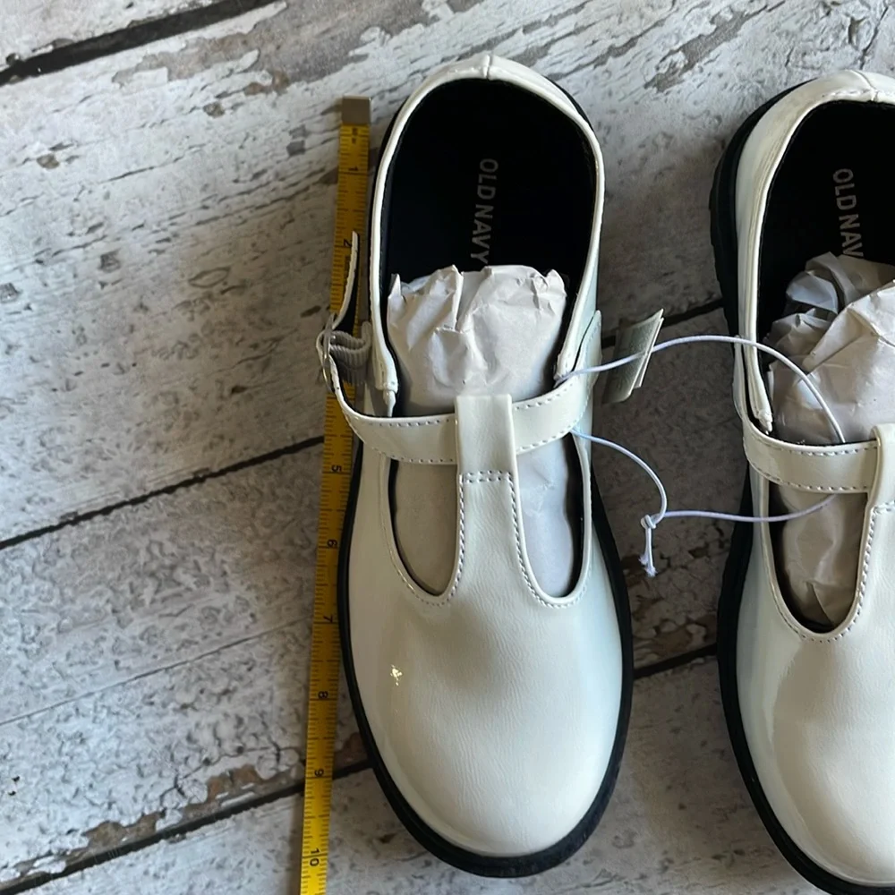 Shiny Faux-Leather Mary-Jane Shoes for Girls - Size 4Y